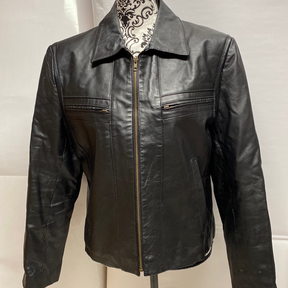 Genuine Ladies Leather Jacket